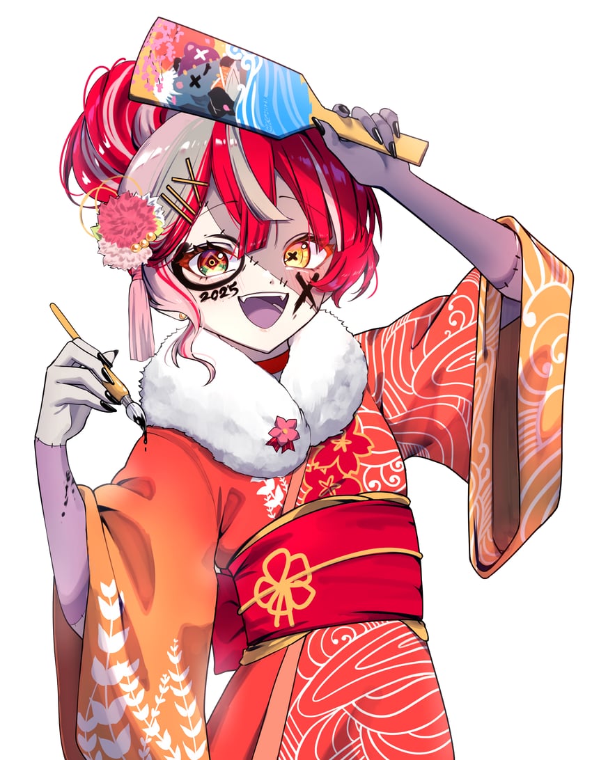 kureiji ollie (hololive and 1 more) drawn by kghazir