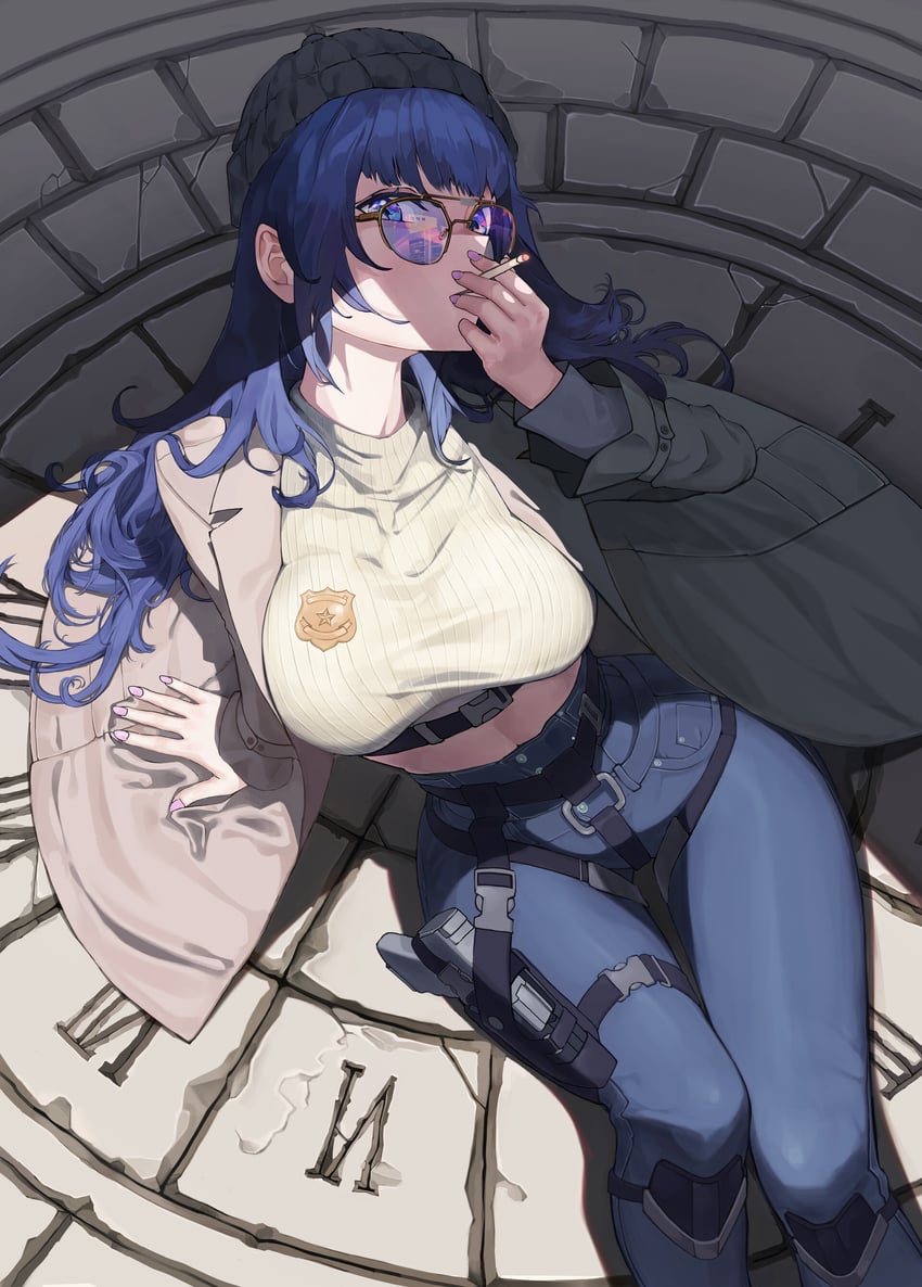 ouro kronii (hololive and 1 more) drawn by aries991