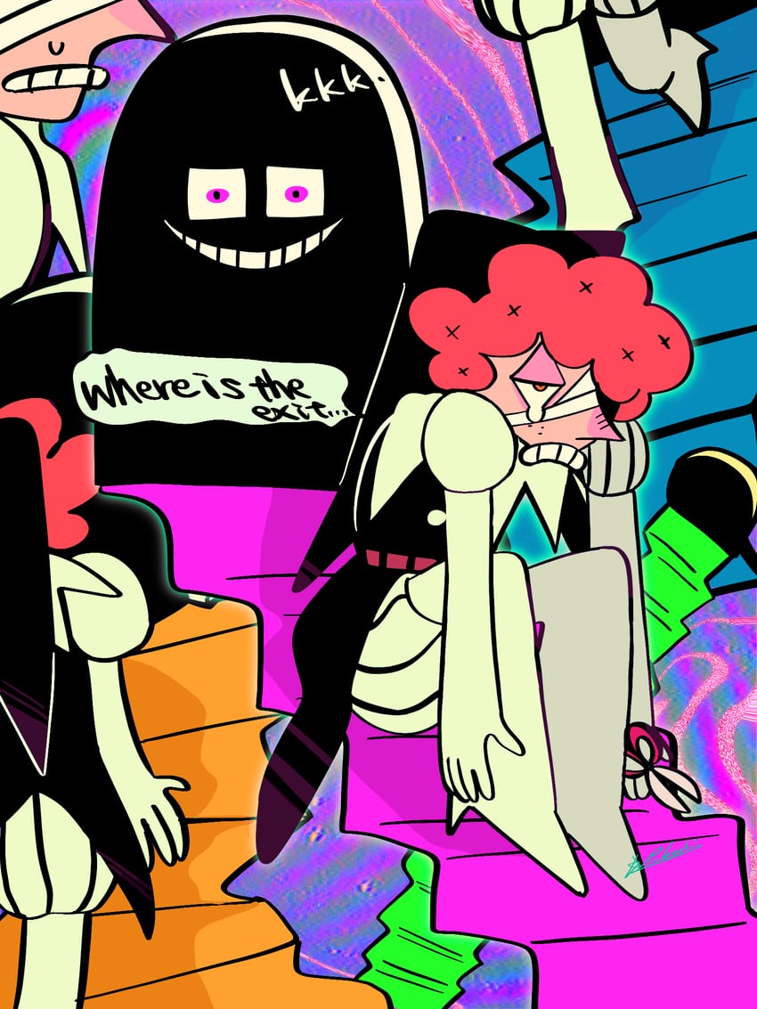 randal ivory and sebastian de tomato smith chicken legs (randal's friends) drawn by eihrdgyybnq6aiw