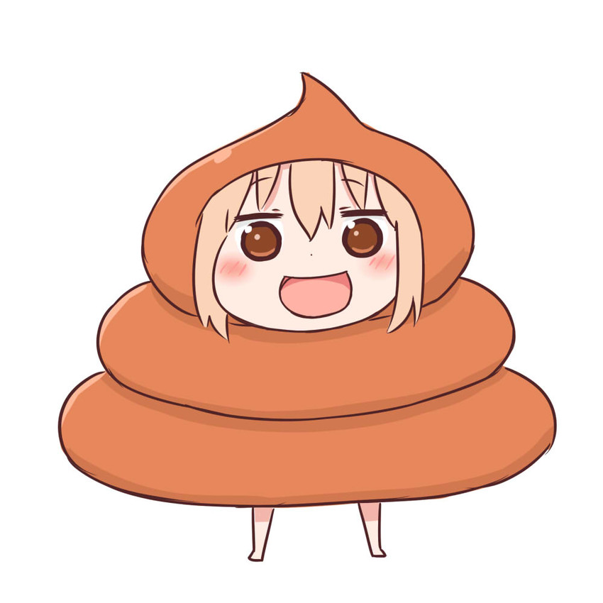 doma umaru and komaru (himouto! umaru-chan) drawn by batta_(ijigen_debris)