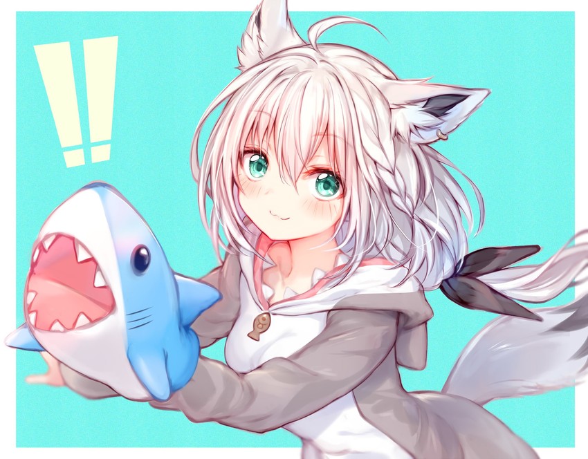 shirakami fubuki (hololive and 1 more) drawn by sukemyon