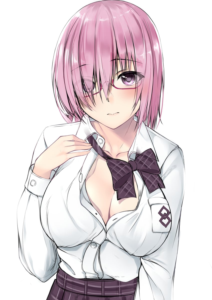 mash kyrielight (fate and 1 more) drawn by hazuki_gyokuto