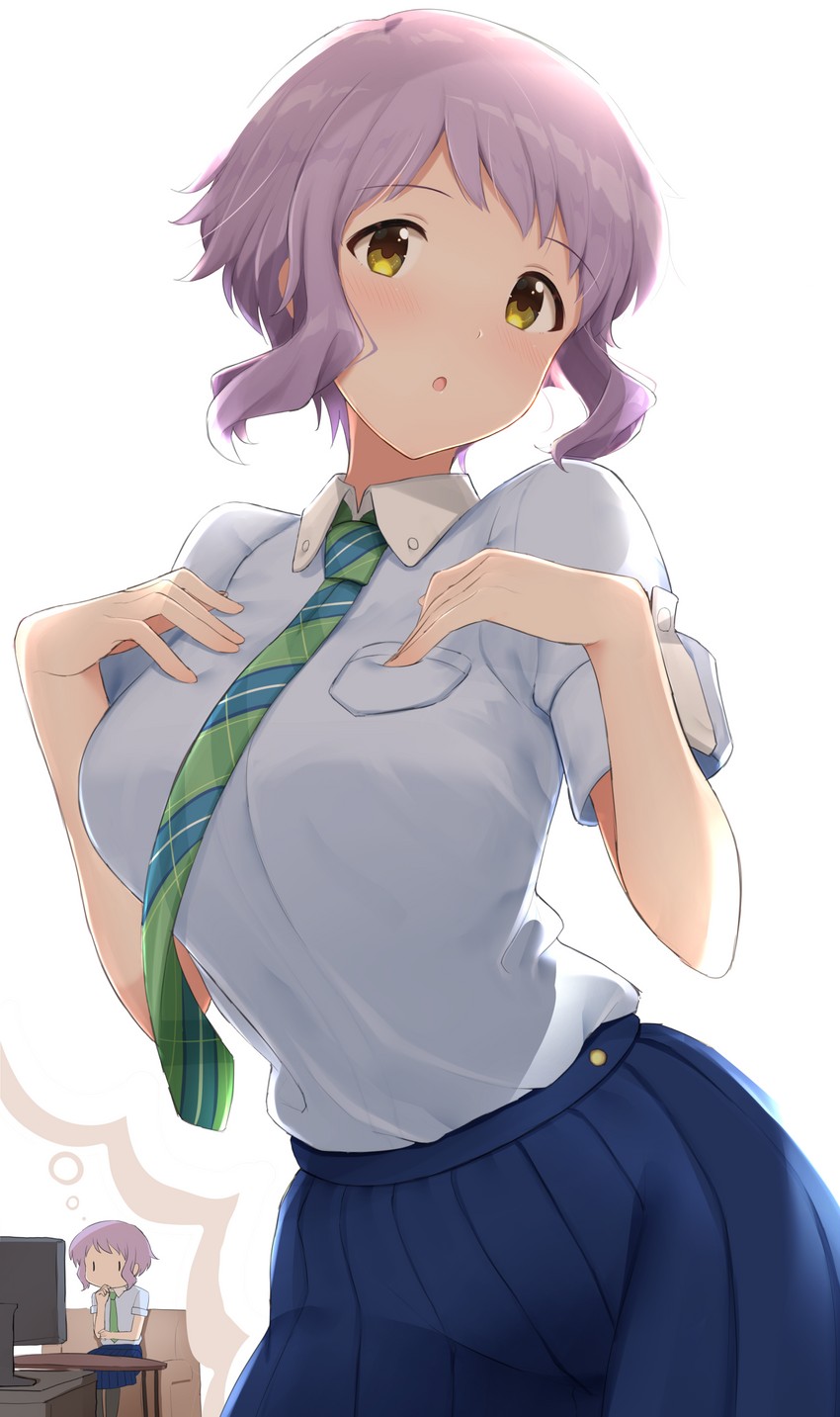 makabe mizuki (idolmaster and 1 more) drawn by homco