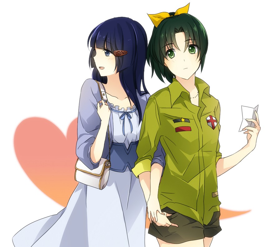 midorikawa nao and aoki reika (precure and 1 more) drawn by sao_(0060)