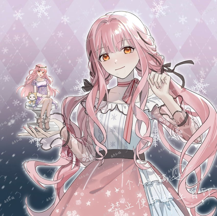 nikki, momo, perfect start, and spring waltz (nikki and 2 more)