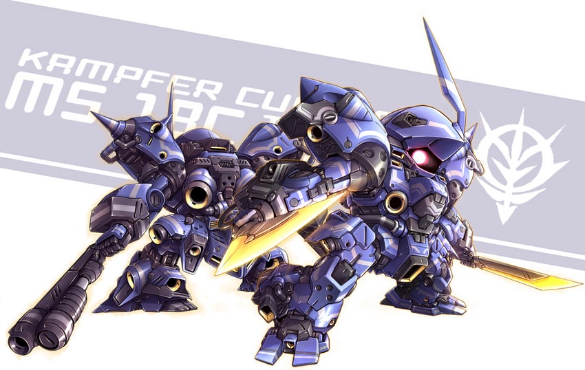kampfer (gundam and 2 more) drawn by takamaru_(taka1220)