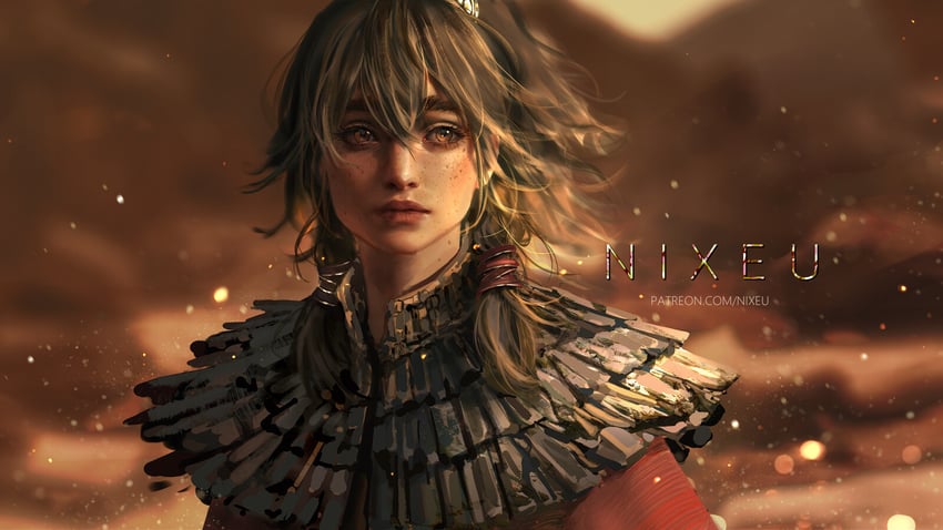 taliyah (league of legends) drawn by nixeu