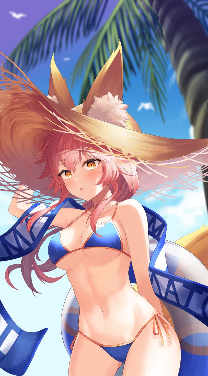 tamamo and tamamo no mae (fate and 1 more) drawn by saio425