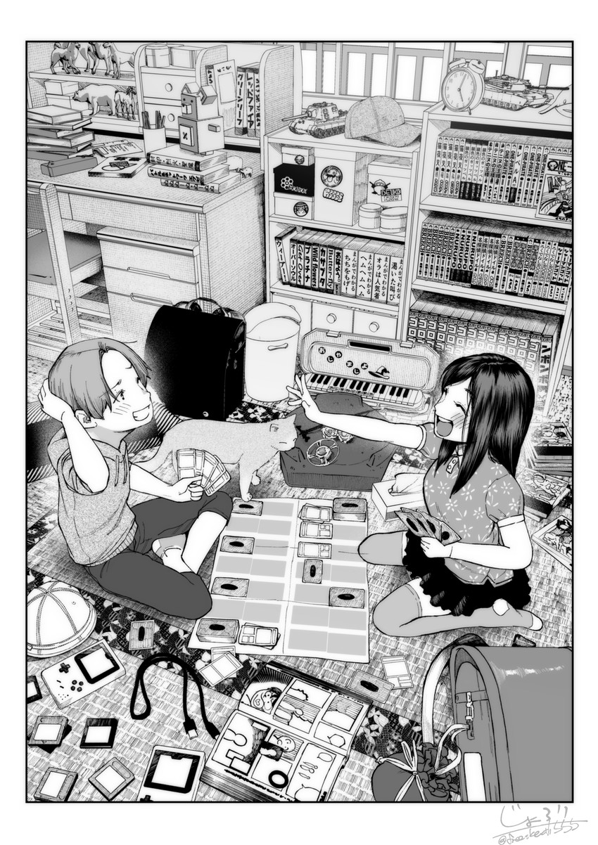 original and 8 more drawn by jorori
