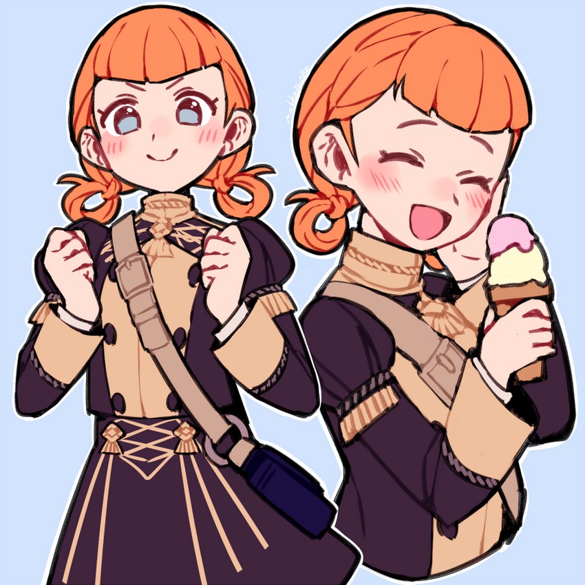 annette fantine dominic (fire emblem and 1 more) drawn by do_m_kaeru