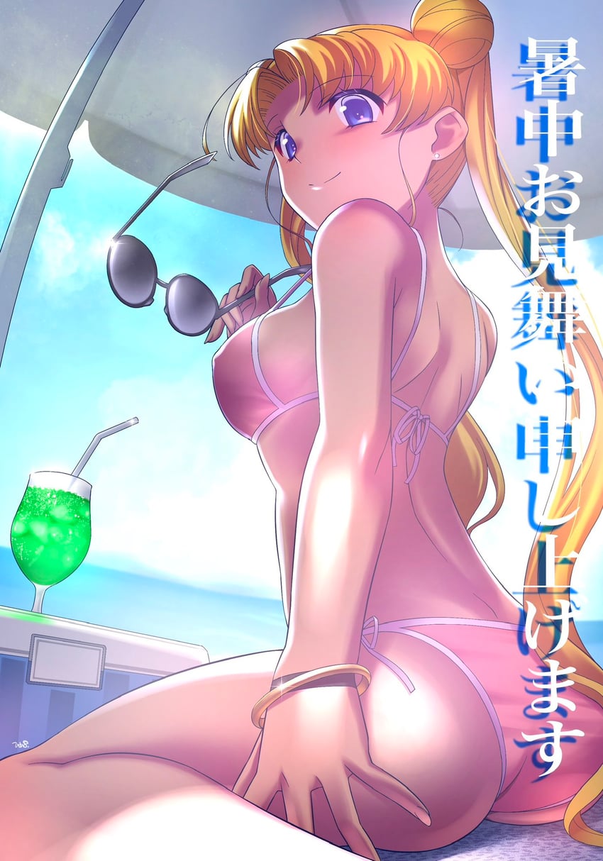 tsukino usagi (bishoujo senshi sailor moon) drawn by himehachi_(hime8manga)