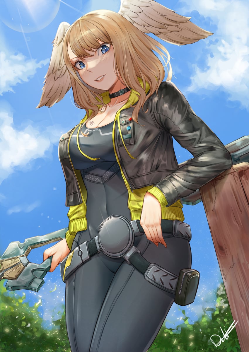 eunie (xenoblade chronicles and 1 more) drawn by deliciousbrain