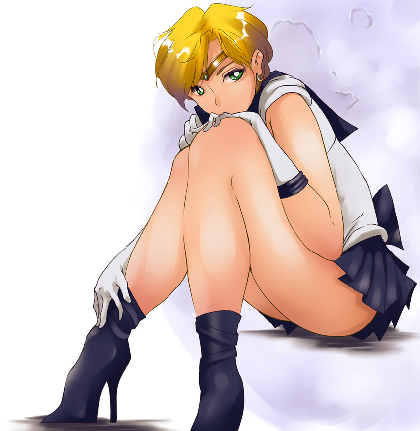 ten'ou haruka and sailor uranus (bishoujo senshi sailor moon) drawn by saitou_(sugarsa10)