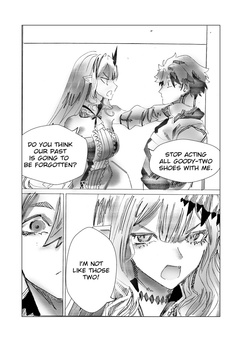 fujimaru ritsuka and baobhan sith (fate and 1 more) drawn by obazzotto