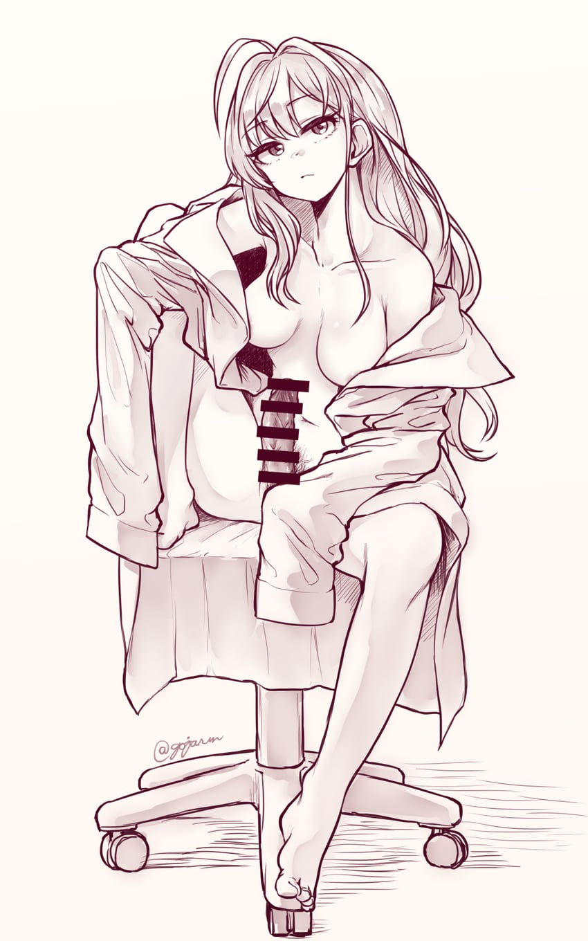 ichinose shiki (idolmaster and 1 more) drawn by gojarun