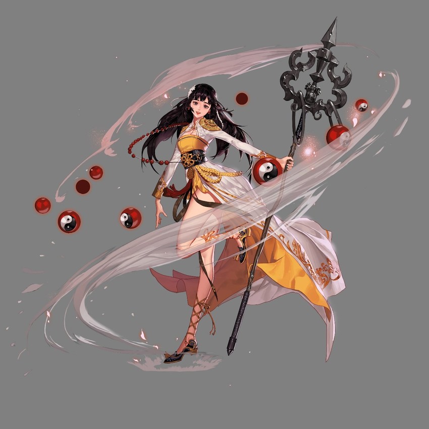 female priest and shaman (dungeon and fighter) drawn by takssmask