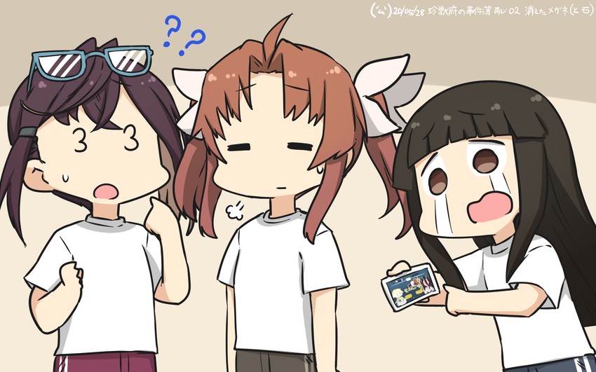kagerou, hatsuyuki, okinami, voyager, and kijo kouyou (kantai collection and 3 more) drawn by hamu_koutarou