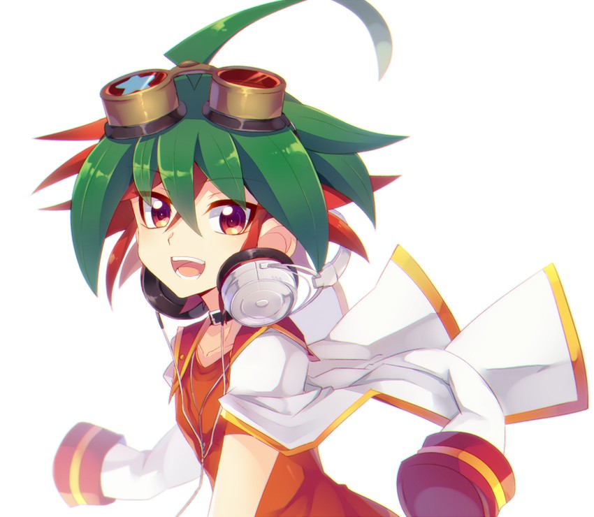 sakaki yuya (yu-gi-oh! and 1 more) drawn by rento_(rukeai)