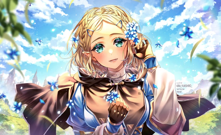 princess zelda (the legend of zelda and 1 more) drawn by kira_yukishiro