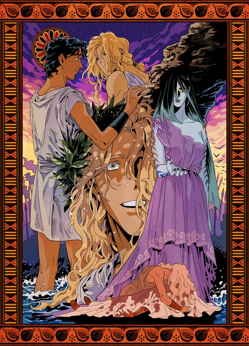 achilles and patroclus (greek mythology and 1 more) drawn by 5altybitter5