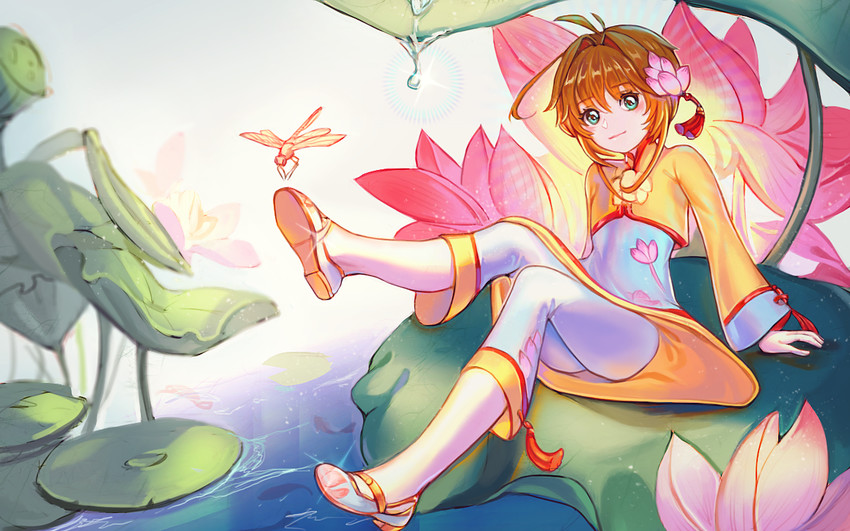 kinomoto sakura (cardcaptor sakura and 1 more) drawn by pt.