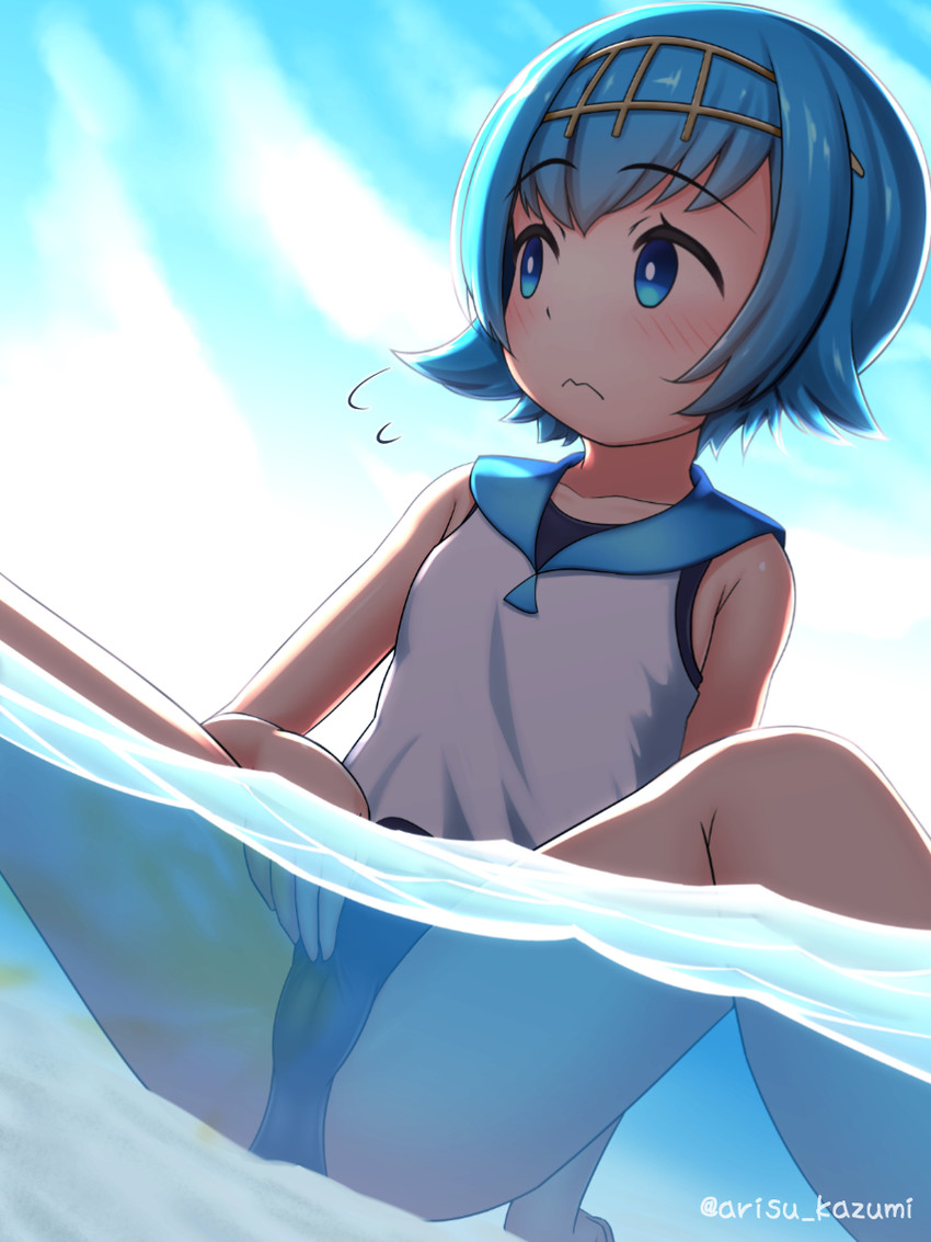 lana (pokemon and 1 more) drawn by arisu_kazumi