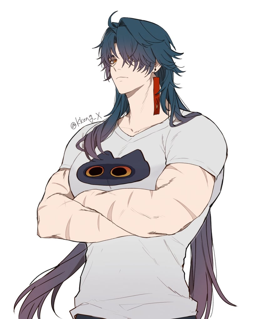 blade (honkai and 1 more) drawn by kkong_x