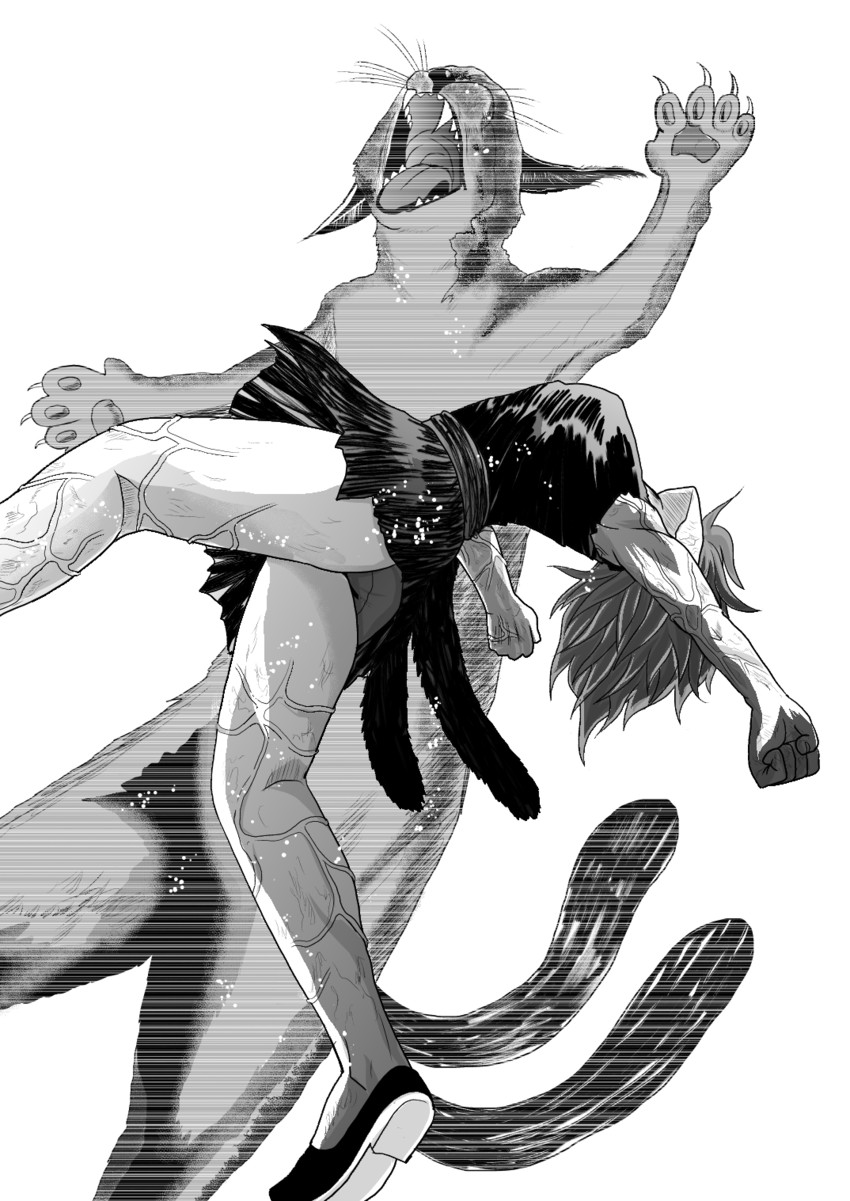 kaenbyou rin (touhou) drawn by niiko_(gonnzou)
