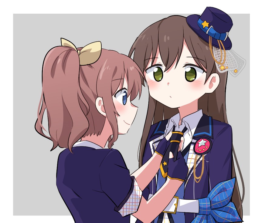 hanazono tae and yamabuki saya (bang dream!) drawn by gyaheung