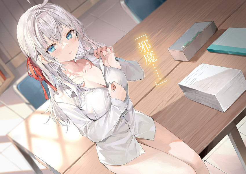 alisa mikhailovna kujou (tokidoki bosotto roshia-go de dereru tonari no alya-san) drawn by momoko_(momopoco)