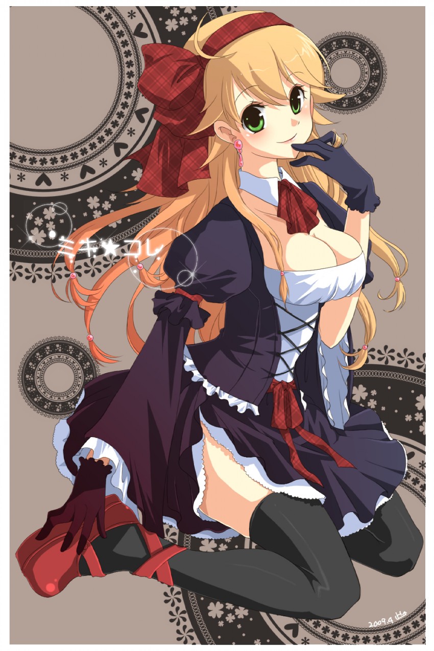 hoshii miki (idolmaster and 1 more) drawn by hiiro_(kikokico)