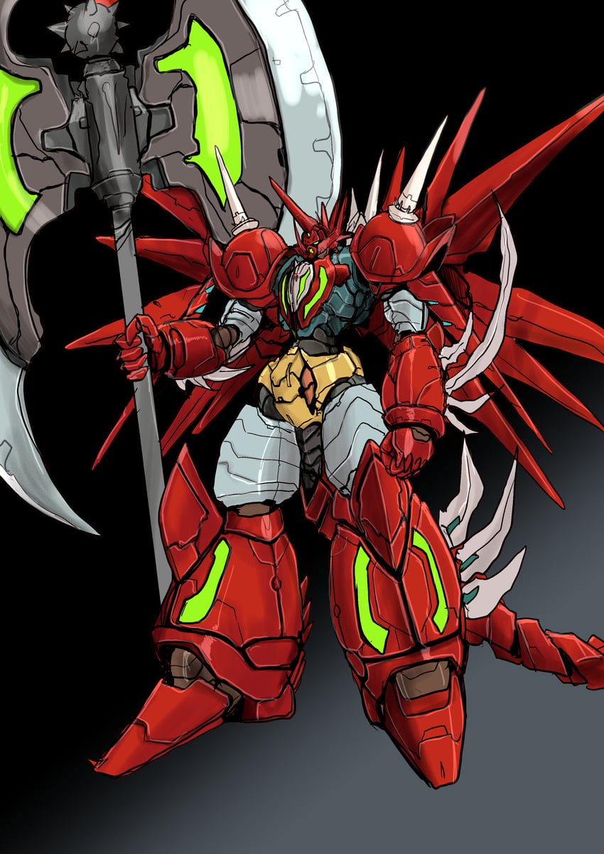shin getter dragon (super robot wars and 2 more) drawn by kuroneko_koubou