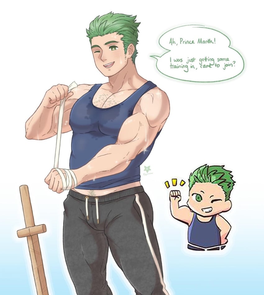 draug (fire emblem and 2 more) drawn by bowandyarrows