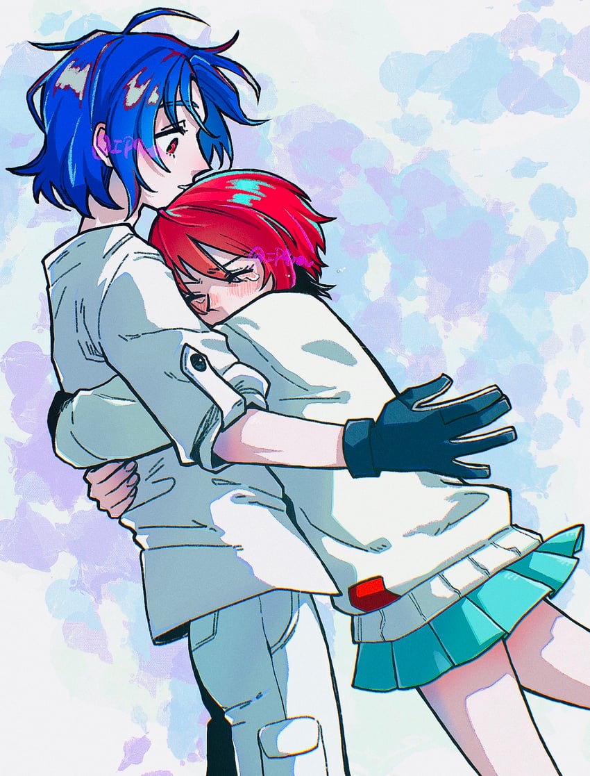 amate yuzuriha and shuji ito (gundam and 1 more) drawn by ip9rm