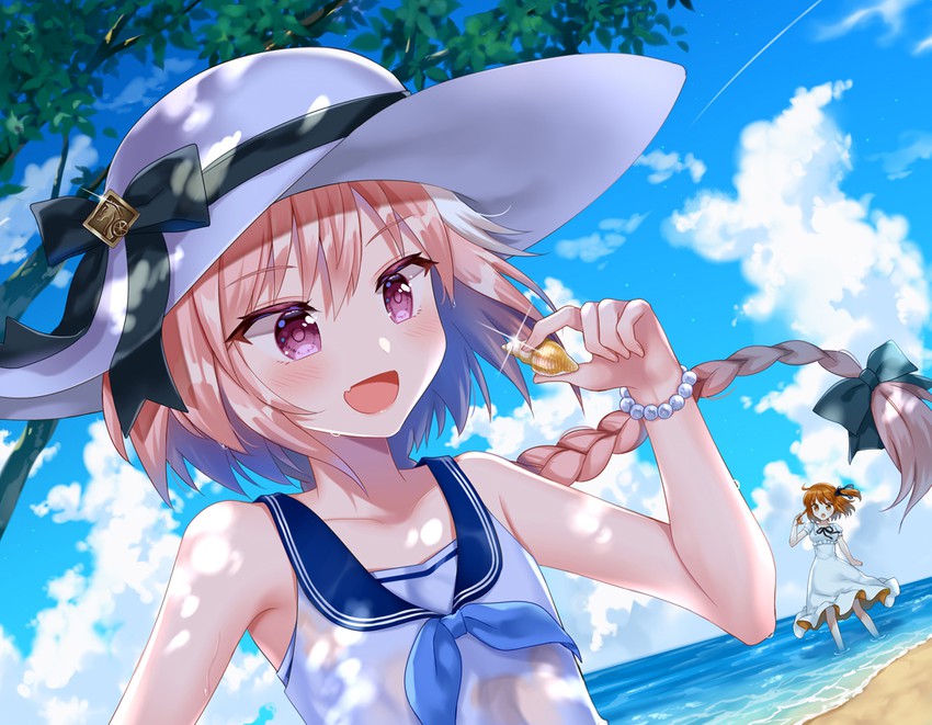 fujimaru ritsuka and astolfo (fate and 1 more) drawn by naomi_(fantasia)