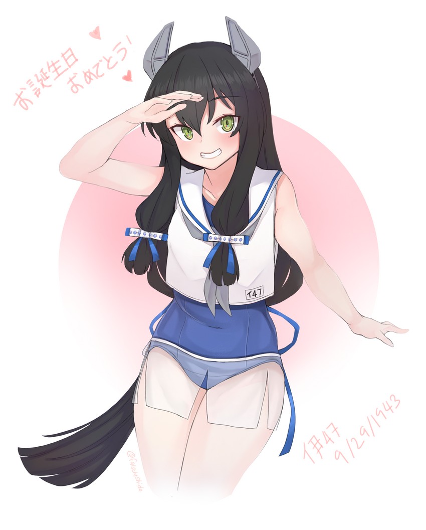 i-47 (kantai collection) drawn by nekokyun