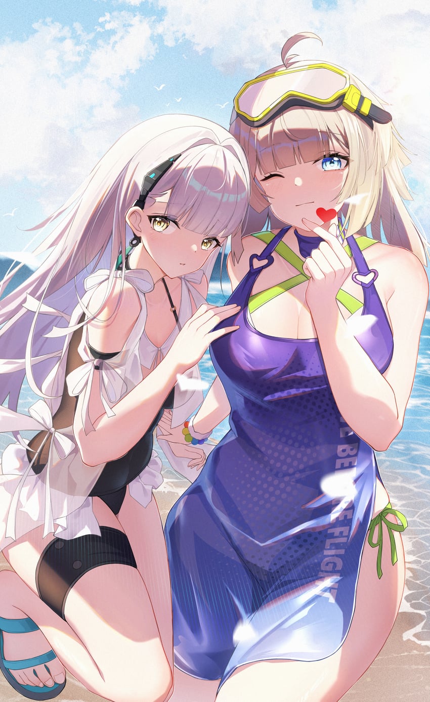 aa-12, ak-alfa, and tololo (girls' frontline and 1 more) drawn by wan3051
