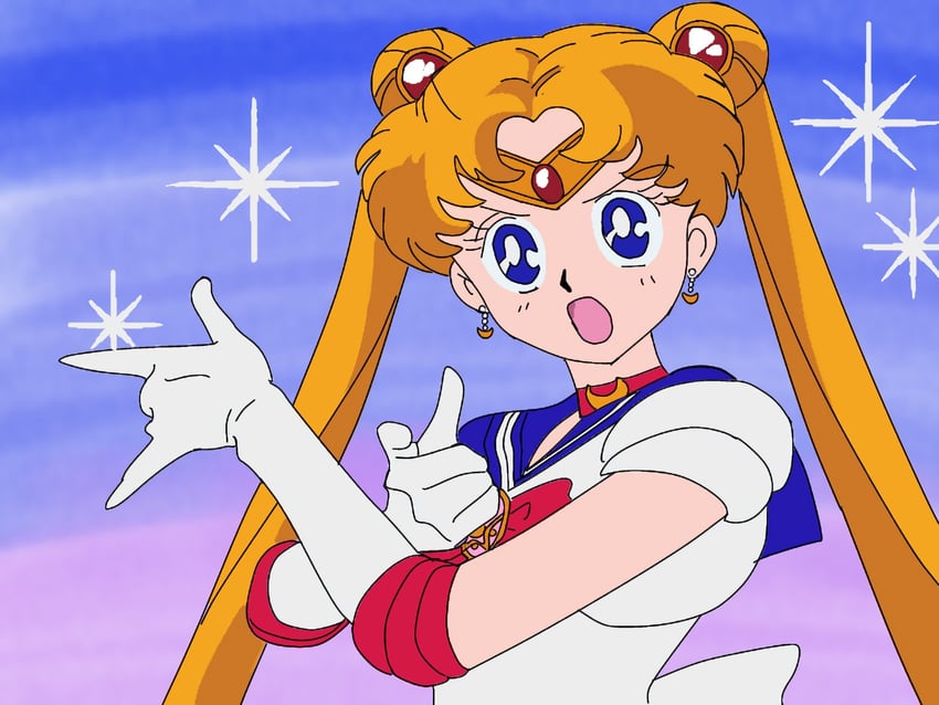 tsukino usagi and sailor moon (bishoujo senshi sailor moon and 1 more) drawn by elyisus