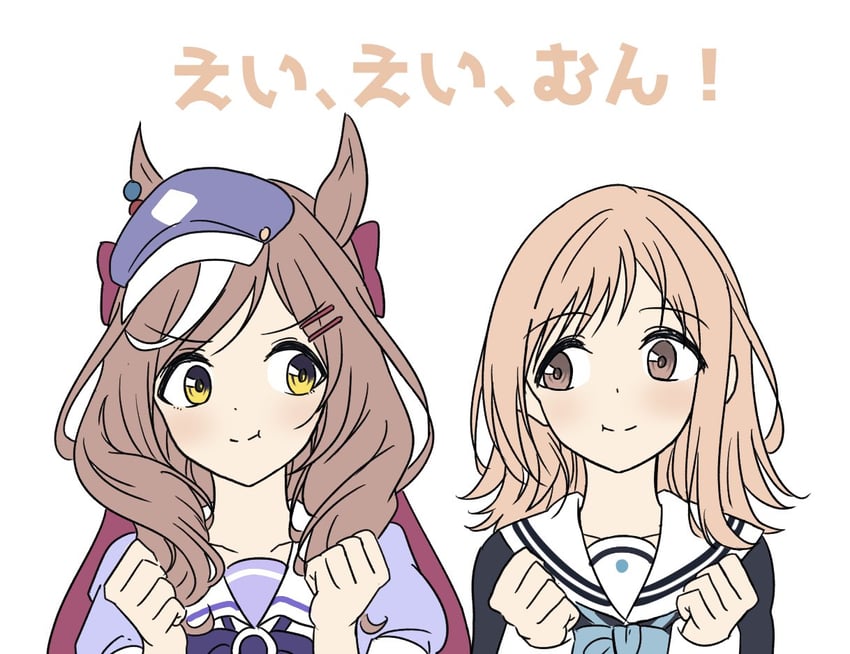 matikane tannhauser and sakuragi mano (idolmaster and 2 more) drawn by kapitalon