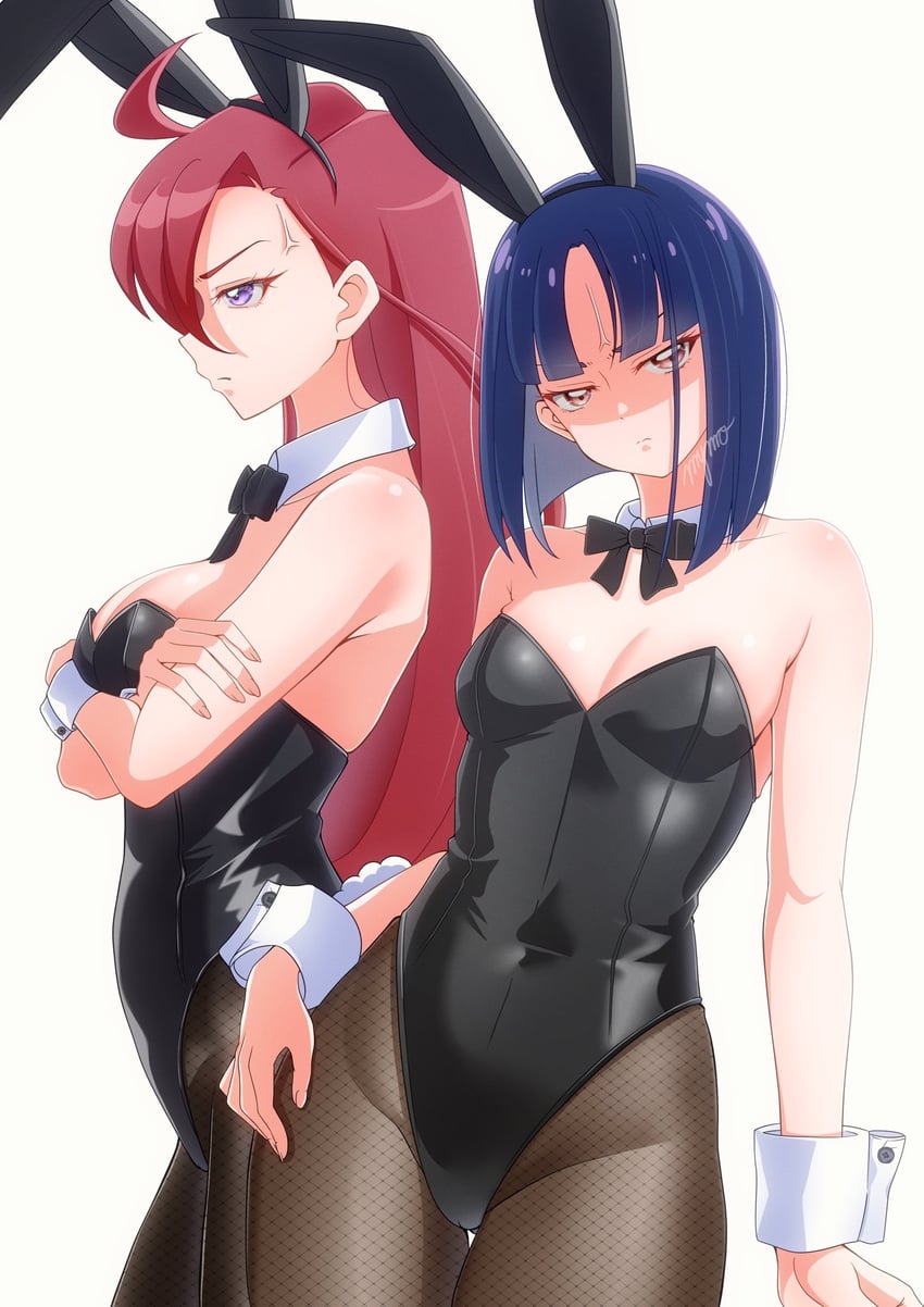 takizawa asuka and shiratori yuriko (precure and 1 more) drawn by mymo0527