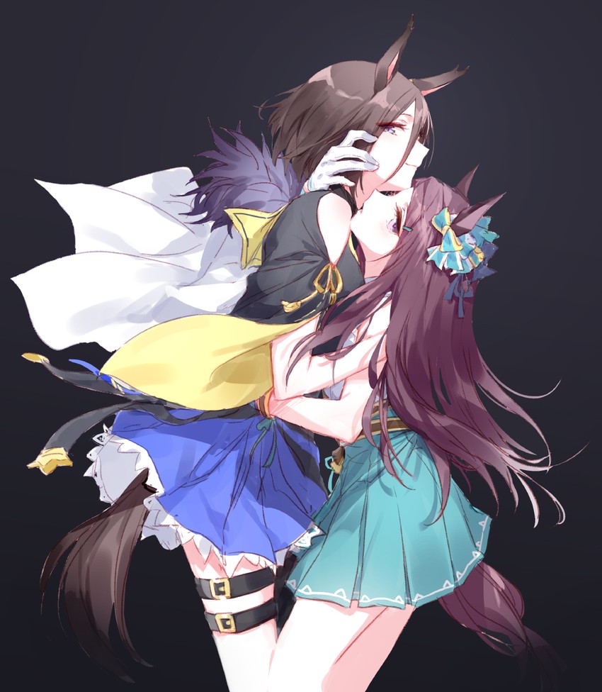 air groove and mejiro dober (umamusume) drawn by romi_(346_ura)