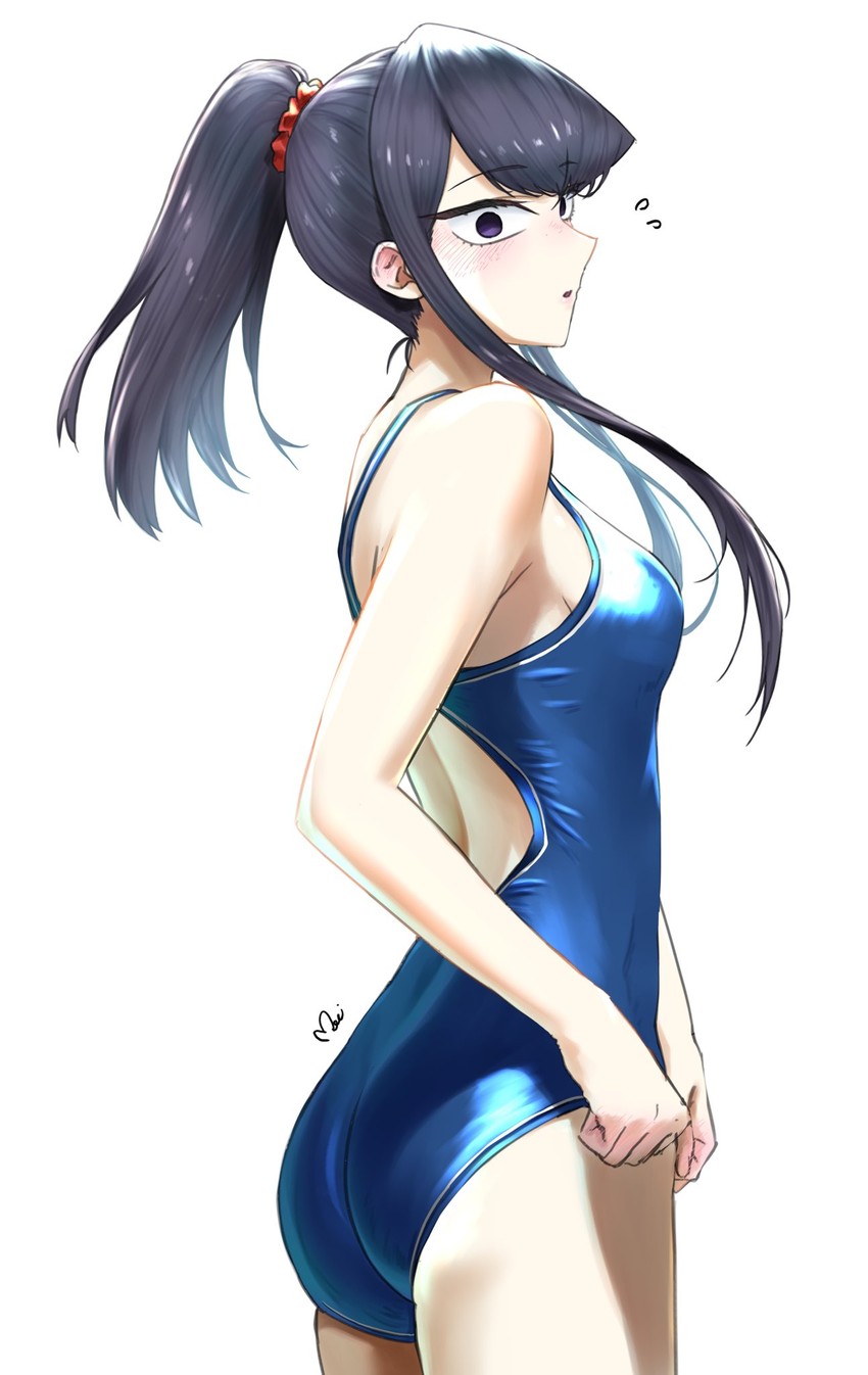 komi shouko (komi-san wa komyushou desu) drawn by mitsugu
