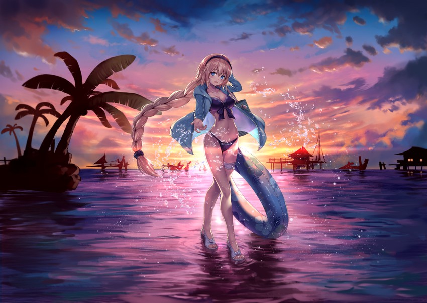 jeanne d'arc (fate and 1 more) drawn by ouka_(ra-raradan)