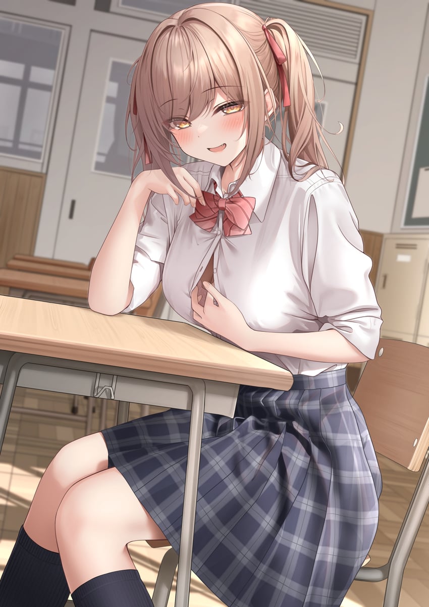 imouto-chan (original) drawn by monaka_curl