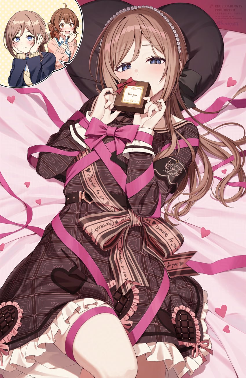 hanami ume and himesaki rinami (idolmaster and 1 more) drawn by kurousagi_yuu