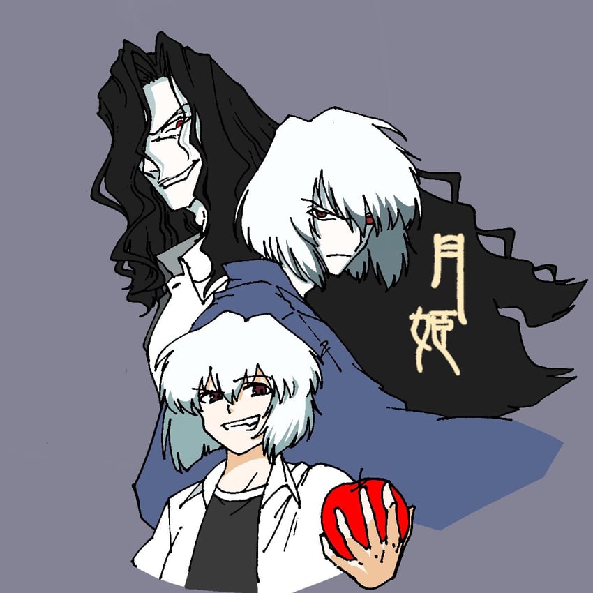 michael roa valdamjong and tohno shiki (tsukihime) drawn by pa_gya_vvv