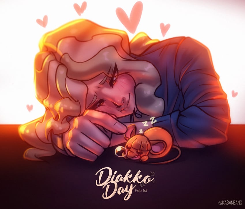 kagari atsuko and diana cavendish (little witch academia) drawn by bang_dacy