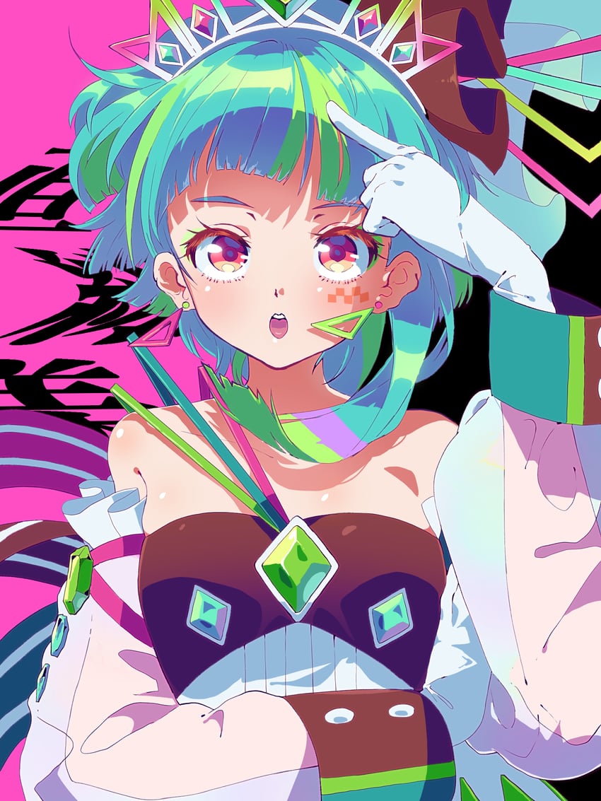 omega auru (pretty series and 1 more) drawn by tsujii_luki