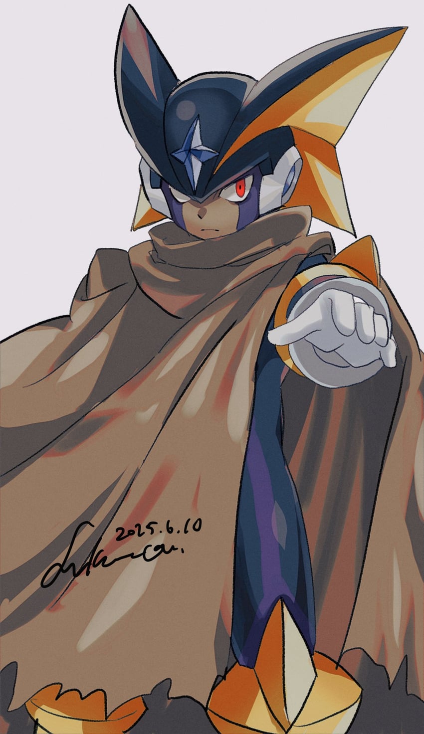 bass.exe (mega man and 1 more) drawn by baron-0628