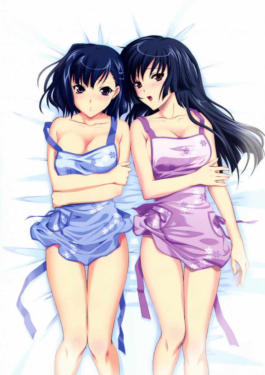 osanai shouko and sakurai ayashiro (aoi shiro) drawn by yasaka_minato